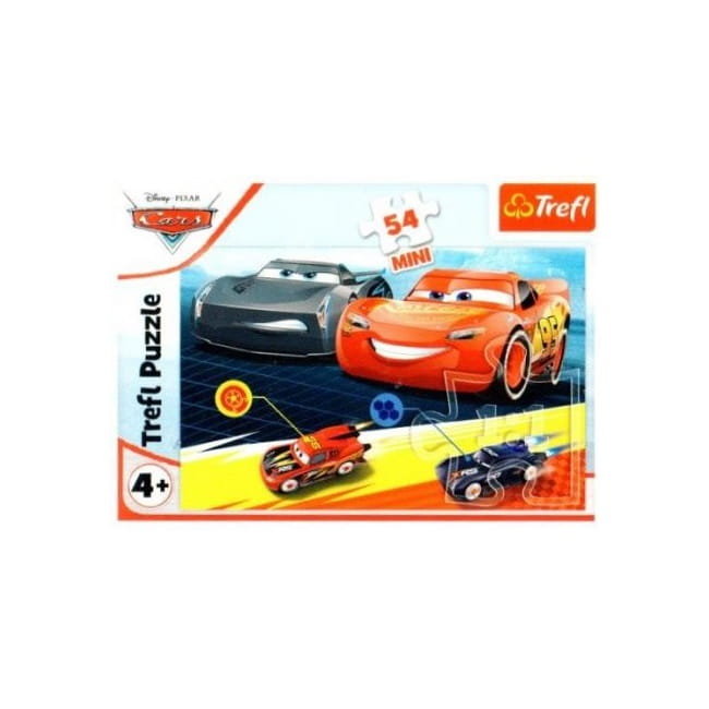 Trefl Puzzle mini 54 elementy. Auta