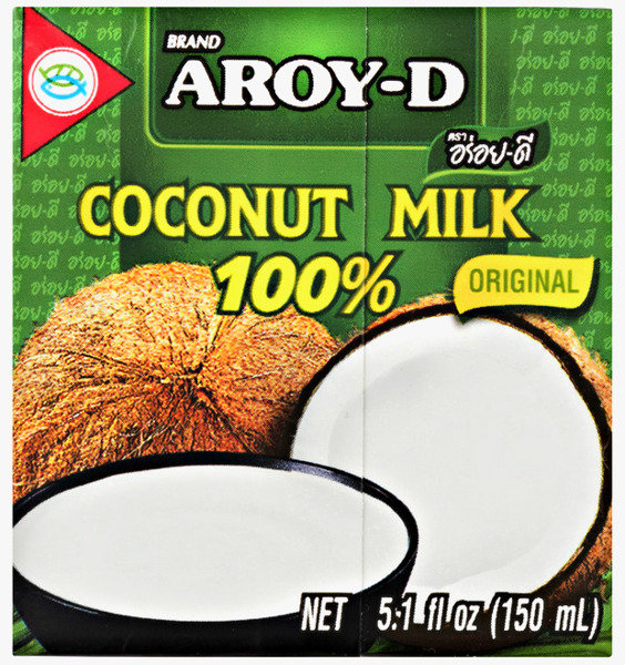 AROY-D Mleko kokosowe w kartonie 150ml - Aroy-D 8851613106106