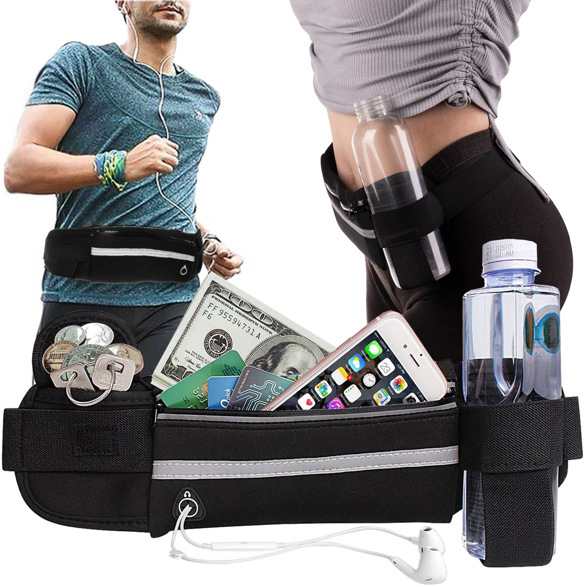 Nerka Saszetka Biodrówka na Pas Sportowa TRIZAND