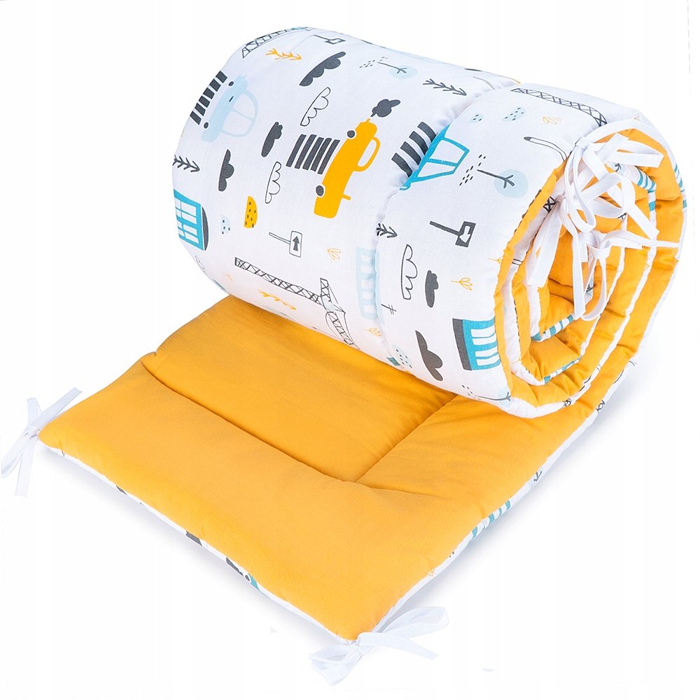 BABYBOOM DWUSTRONNY OCHRANIACZ 180X30 DO ŁÓŻECZKA