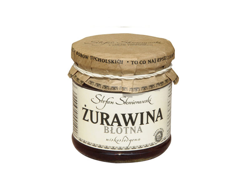 Skwierawski Żurawina błotna niskosłodzona - Skwierawski - 200g 04520