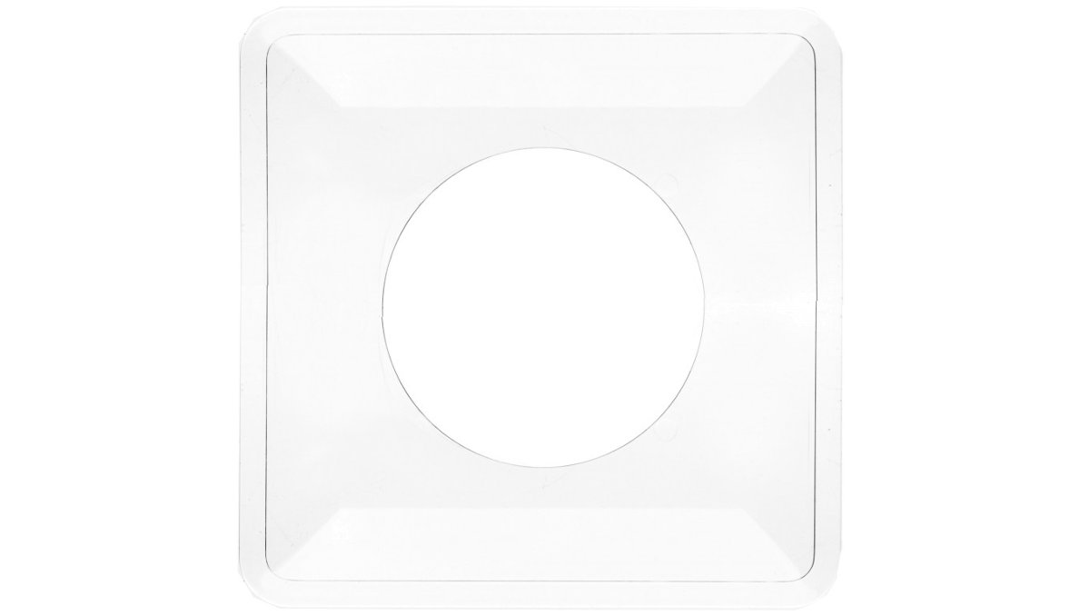 Elektro-Plast NASIELSK Osłona ściany pojedyncza transparentna tworzywo pozioma 2100-02 2100-02