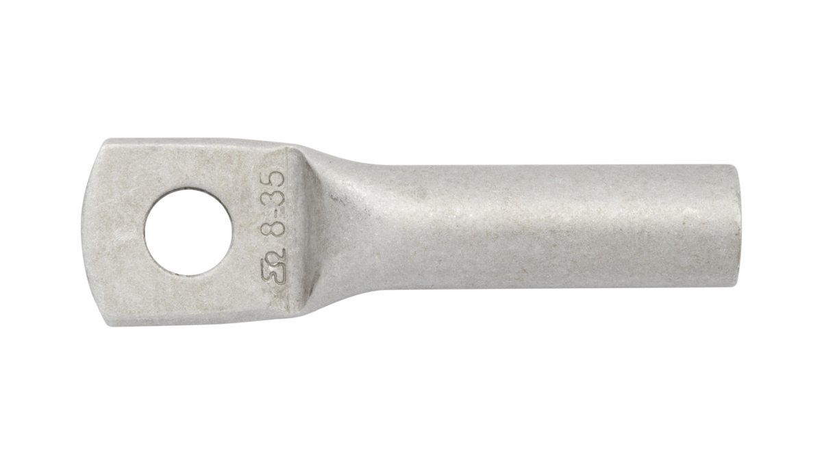 Ergom Końcówka oczkowa aluminiowa cienkościenna 2KAM 35/8