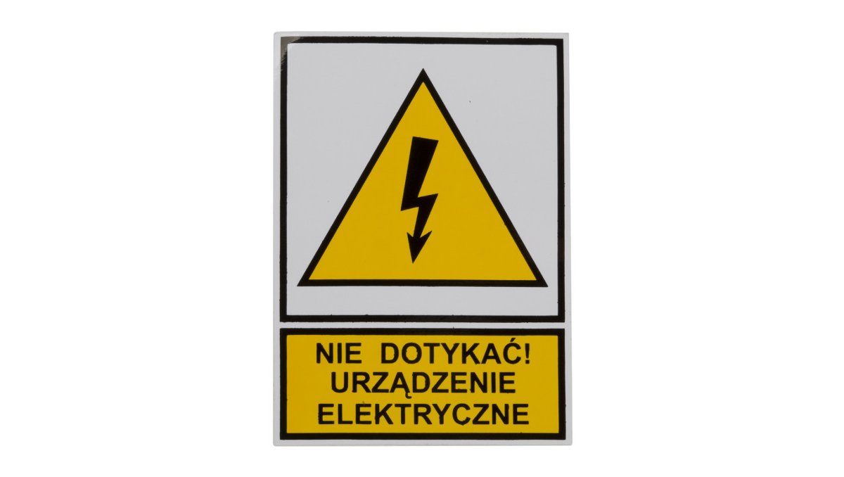 ERGOM Naklejka TZO 52x74S N.D.U.E. ERGO-244-110010
