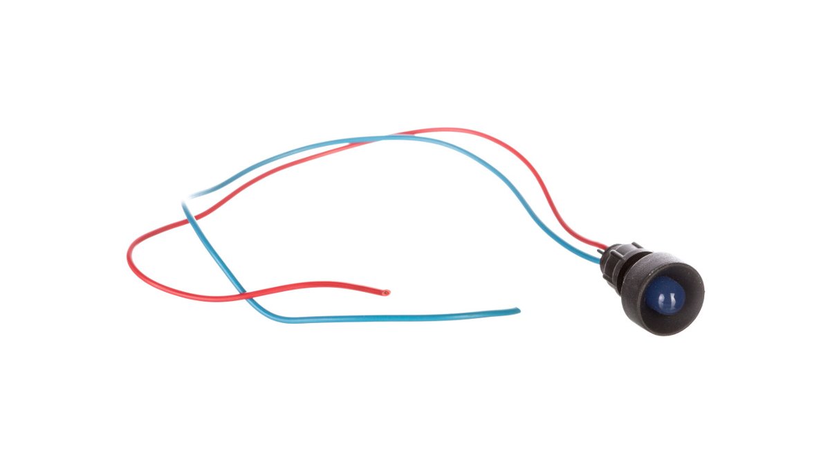 Simet Lampka sygnalizacyjna LED 10mm niebieska Klp10B24V 84410003 84410003