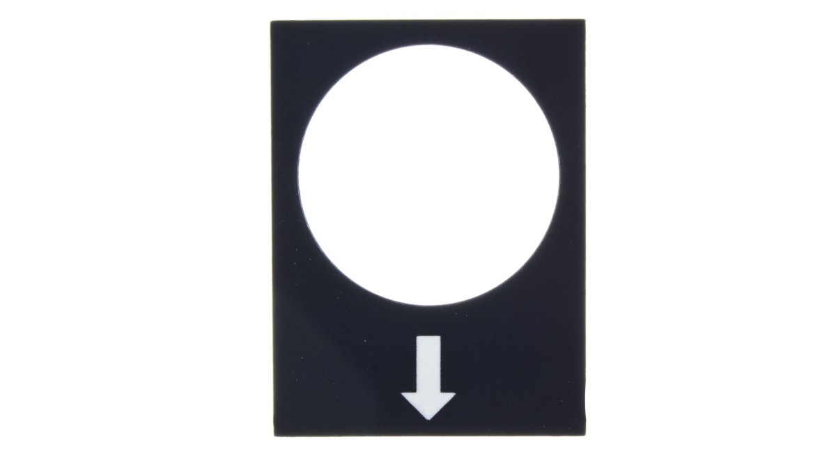 Schneider Electric Tabliczka opisowa czarna prostokatna 30x40mm W LEWO WOLNO ZB2BY2910 ZB2BY2910