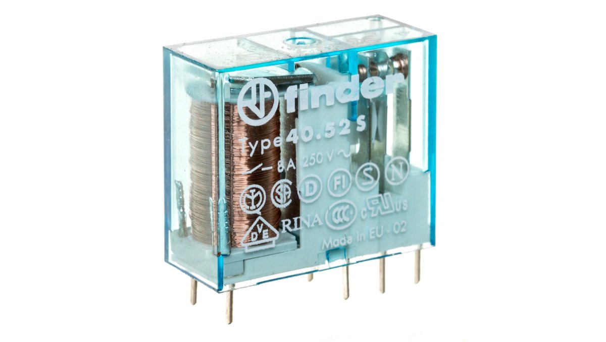 Finder Przekaźnik 2CO 8A 12V DC 40-52-7-012-0000