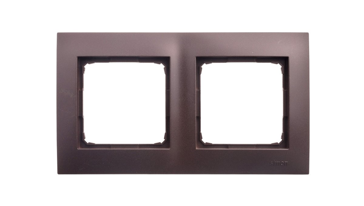 LEDart podwójna brązowa DR2/46 Kontakt Simon54