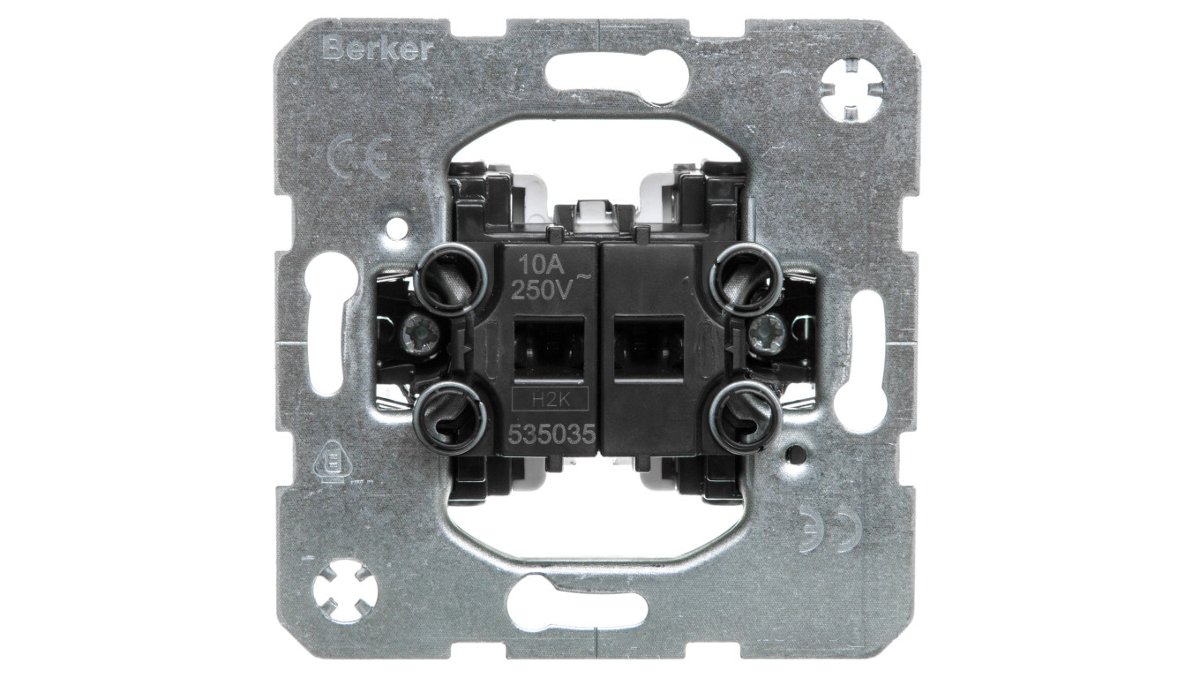 Berker One.Platform przycisk zwierny 2-klawiszowy wspólny zacisk B_535035