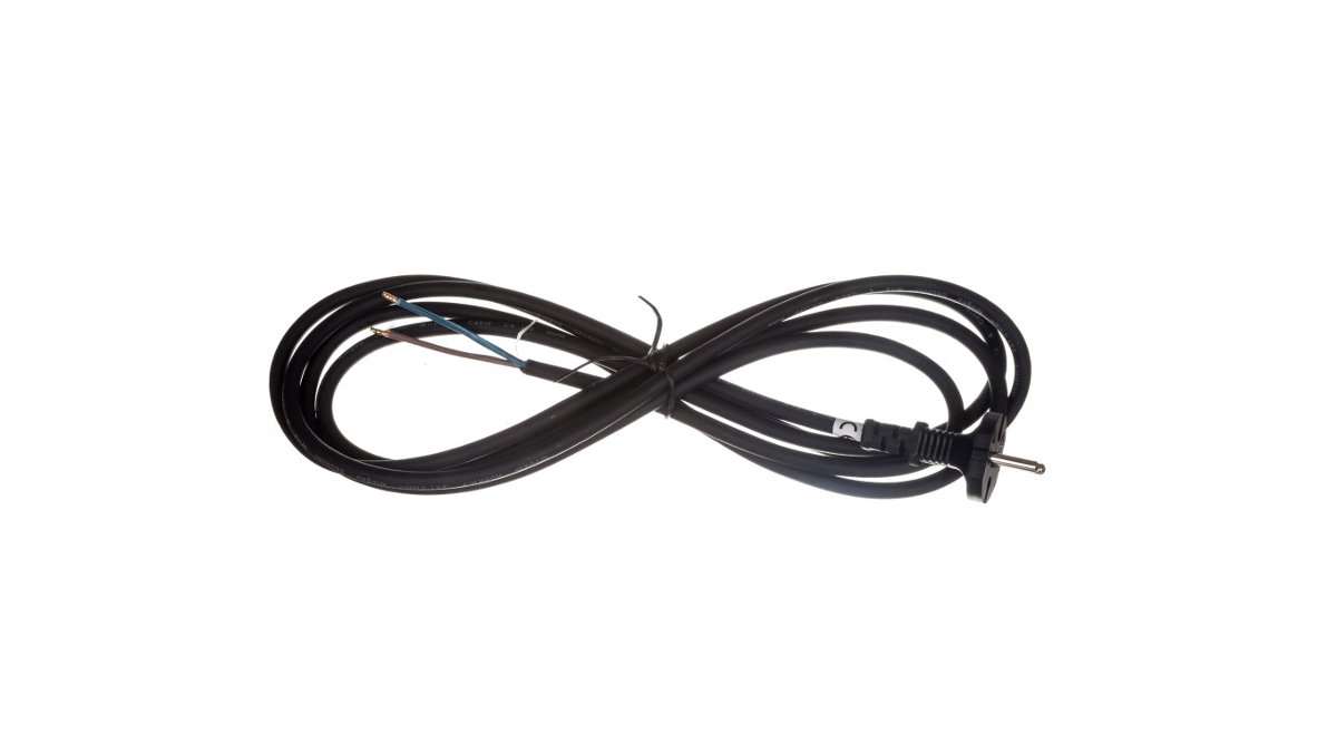 EMOS Kabel zasilający Przewód przyłączeniowy H05RR-F 2x1 3m S03030