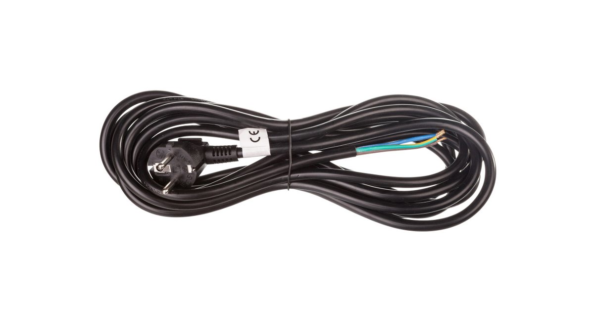 Conotech przyłączeniowy 5m, PVC 3x1,5 czarny marki EMOS.