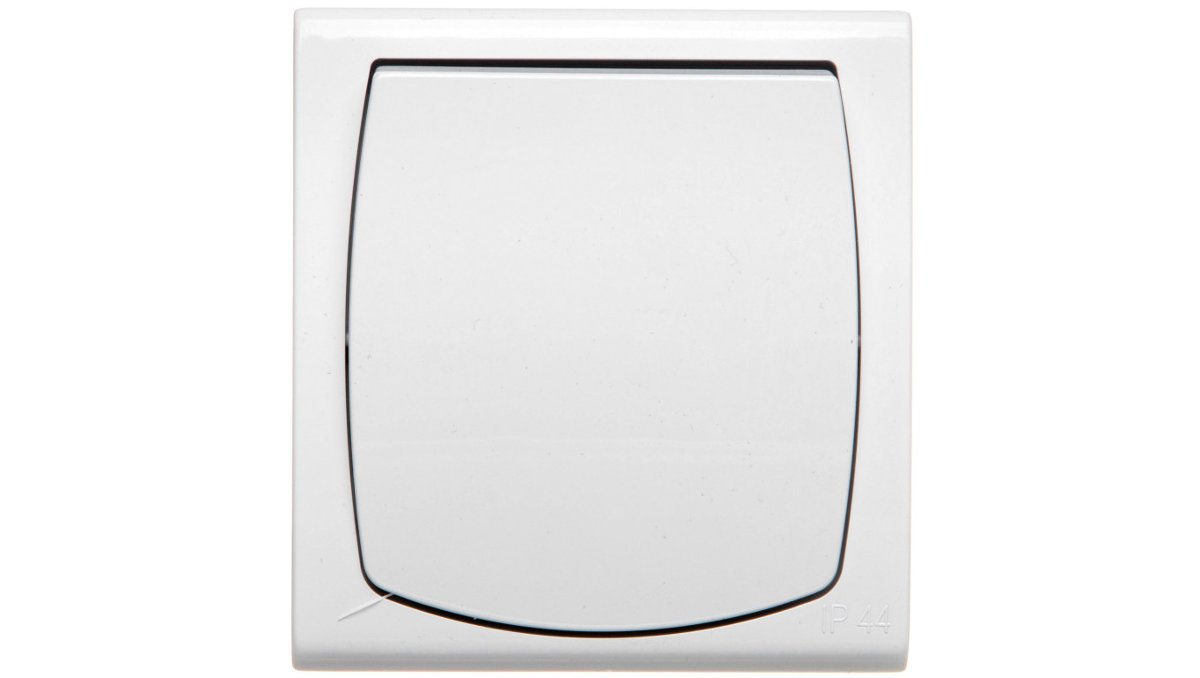 Ospel Łącznik jednobiegunowy Madera BIAŁY ŁNH-1N/00