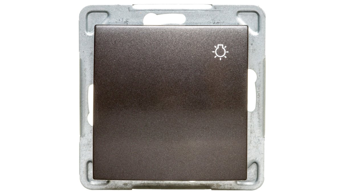 Ospel Impresja antracyt łącznik światło ŁP-5Y/m/50 ŁP-5Y/m/50