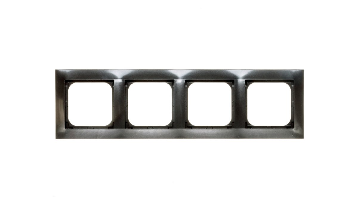 Ospel Ramka poczwórna Impresja ANTRACYT R-4Y/50