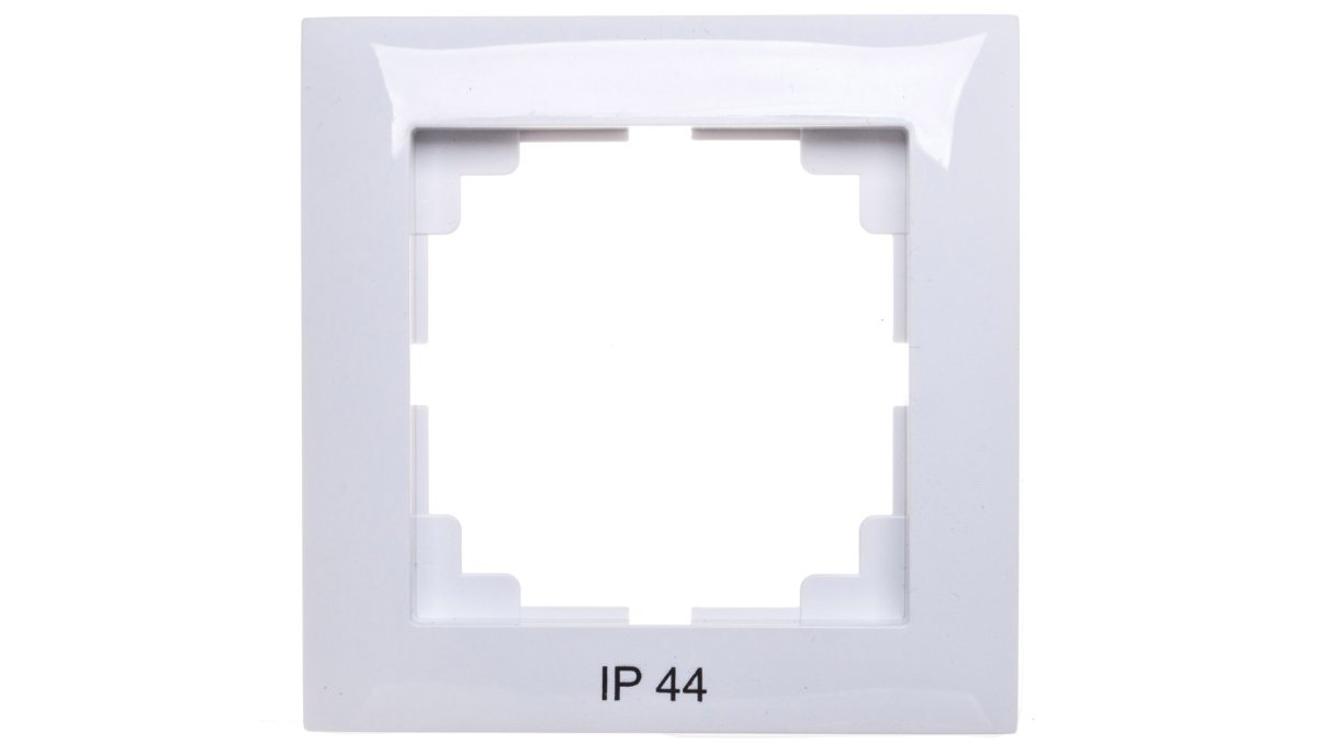 Elektro-Plast Ramka pojedyncza Sentia IP44 biała