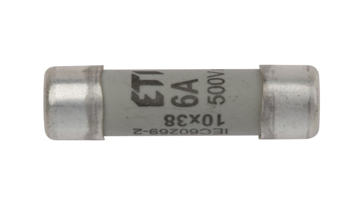 ETI Polam ETI Wkładka topikowa 10x38 gG 6A (400V) 002620005 10X38 GG 6A