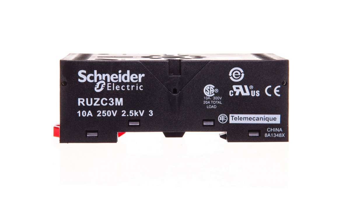 SCHNEIDER Relay socket 11-phase mounting plate for rum3 relay RUZC3M