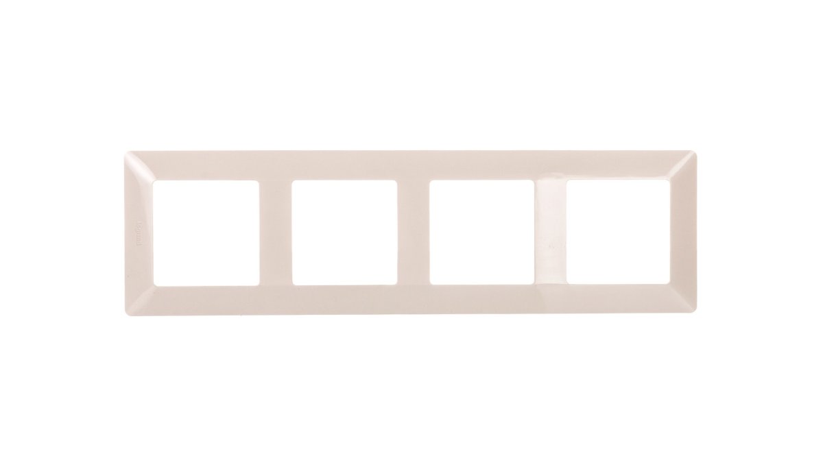 Legrand Ramka poczwórna Valena Life kremowa