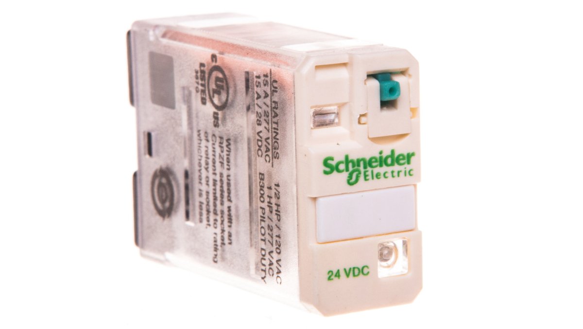 SCHNEIDER Power relay 1 co with led 24 v dc RPM12BD