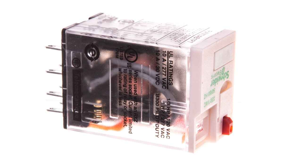 Schneider Electric Przekaźnik-miniaturowy-Zelio-RXM-230V-AC-10A-3C-O RXM3AB1P7