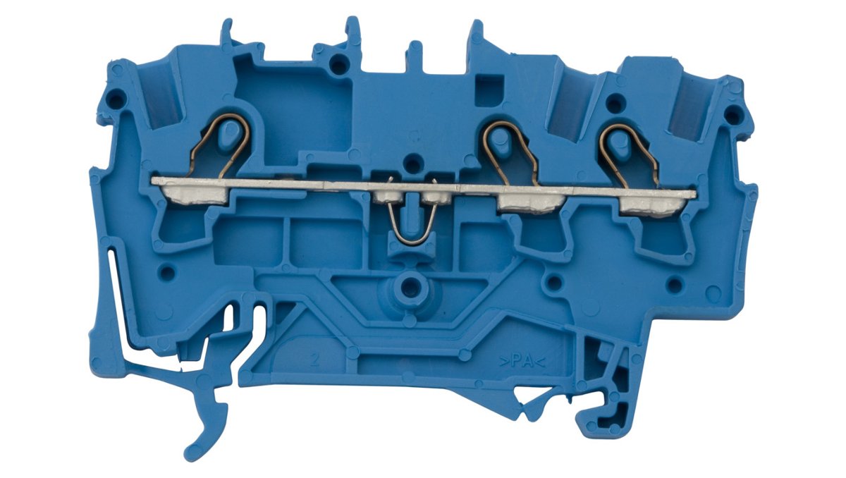 Wago Złączka szynowa 3-przewodowa 1,5mm2 niebieska 2001-1304 TOPJOBS 2001-1304