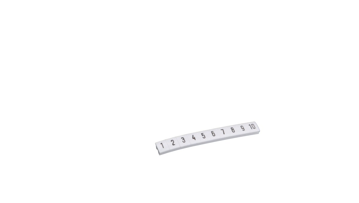 Simet Oznacznik DK 1Z5 1-10 biały 89278006 (100szt.) 89278006