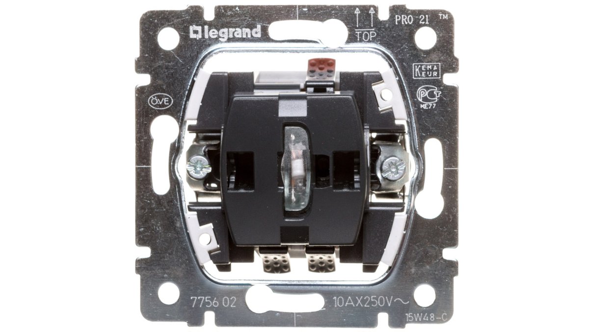 Legrand 773707 | Cariva łącznik krzyżowy krem 10ax-250v~ 773707