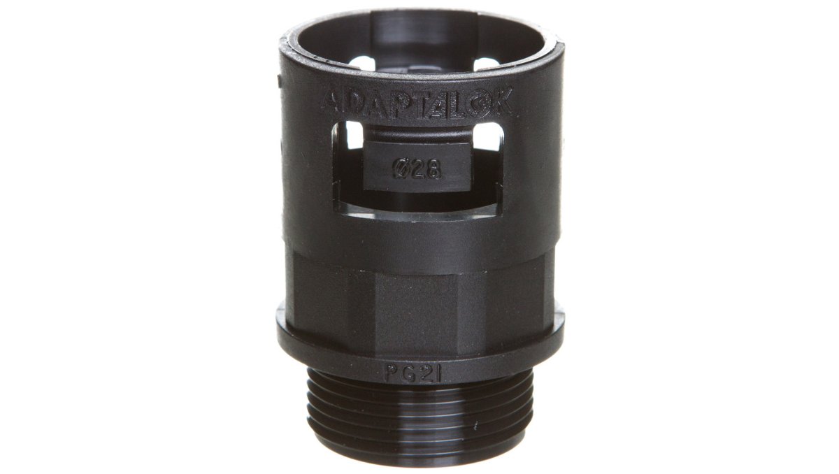 Ergom Dławnica poliamidowa do rury ochronnej PG 21 IP66 czarna SFD 21 E03DK-07060100601