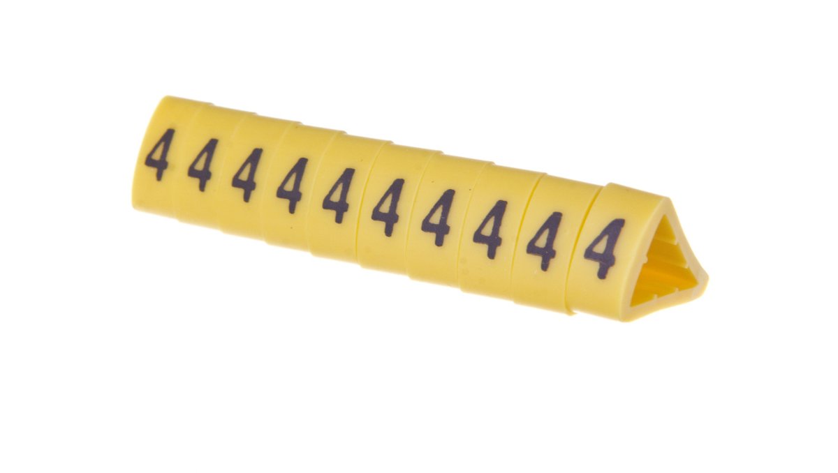 Ergom Oznacznik przewodów OZ-3/4 żółty E04ZP-01020500500 100szt. 01020500500