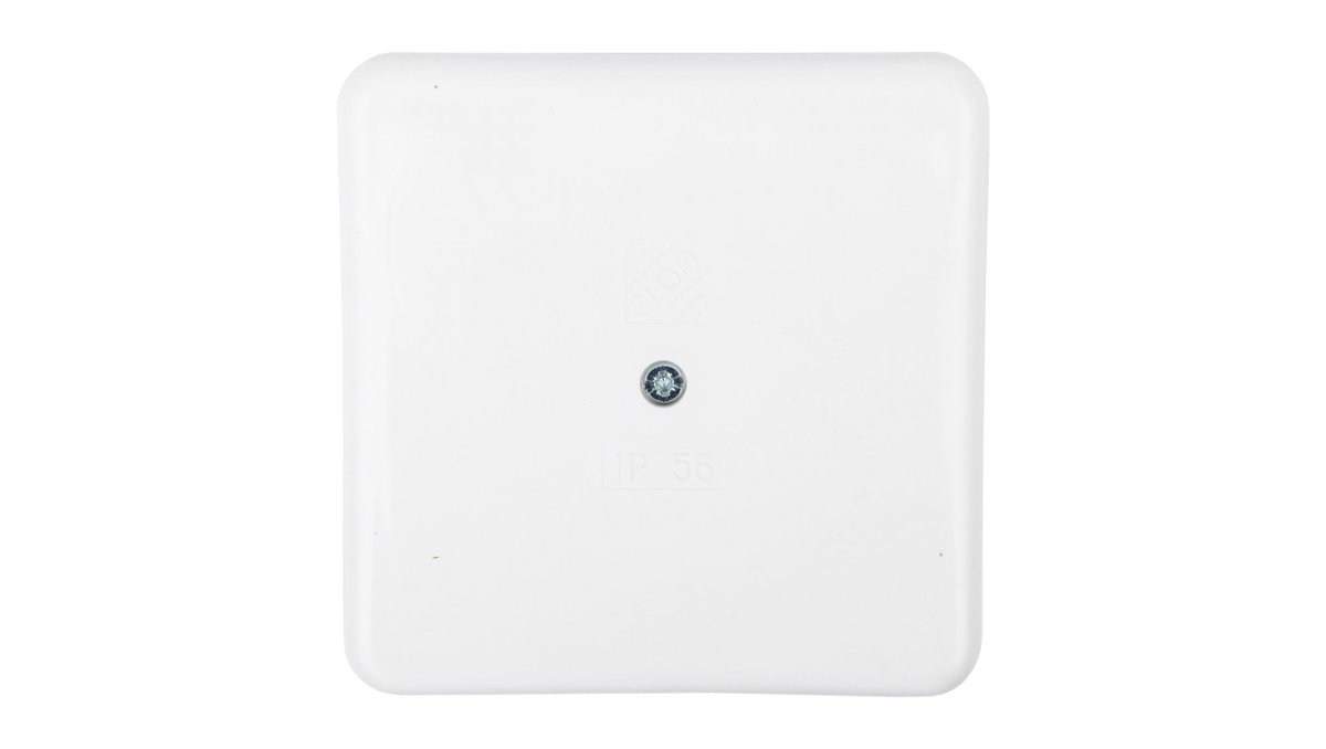 SCHNEIDER Puszka natynkowa hermetyczna pusta bez złączki 75x75mm IP56 biała PON568080BZL