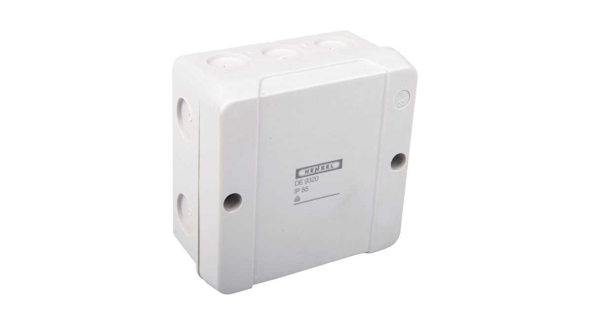 Hensel Puszka Puszka natynkowa DE9320Z 88x88x47mm IP55 (6000659)