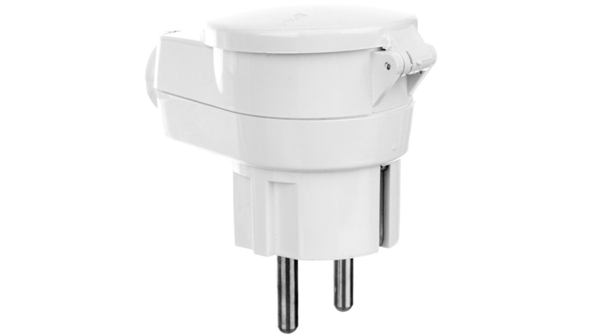 Elektro-Plast Wtyczka Gniazdo AWA-WGB biały 51.35 51.35/EPO