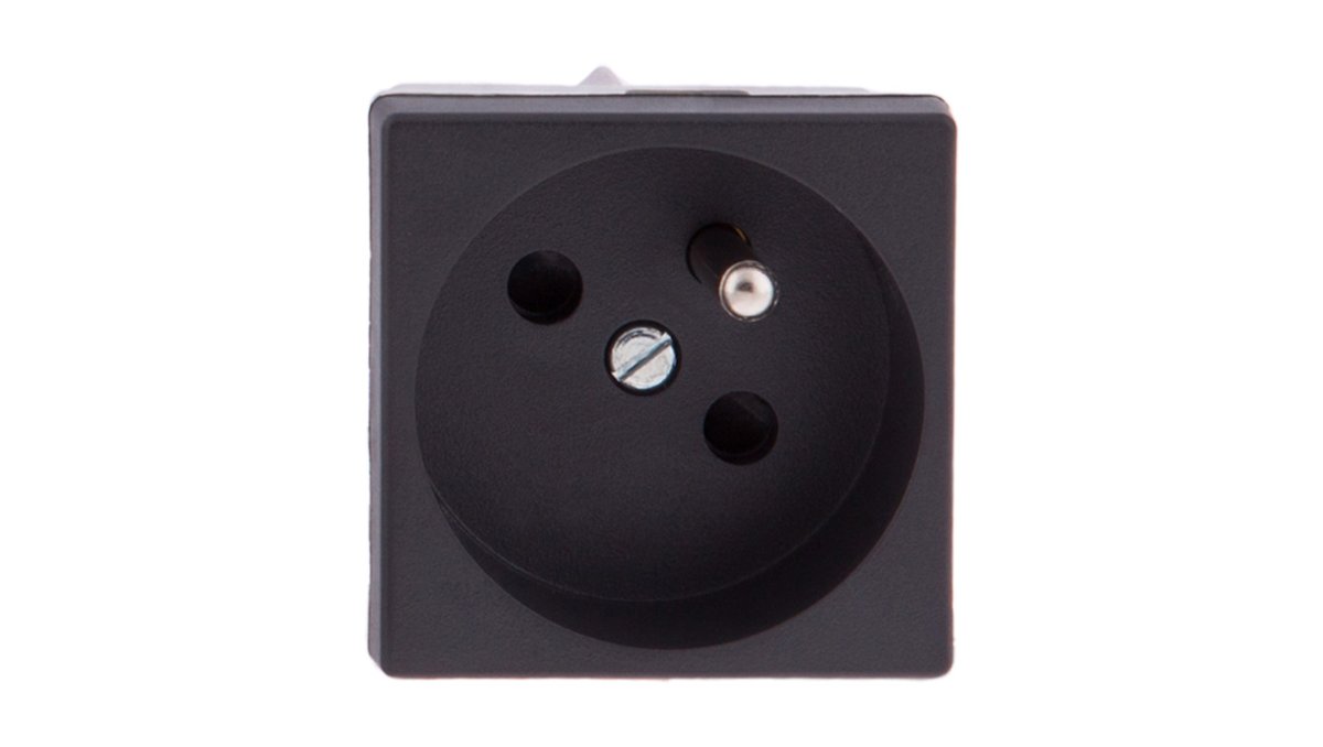 Kontakt Simon Connect gniazdo Pojedyncze z bolcem 45x45mm K02/14