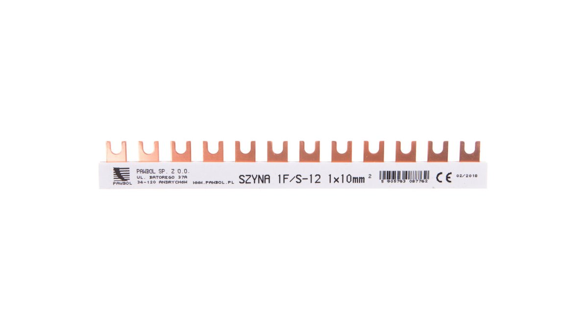 Pawbol Szyna łączeniowa 1F S-12 10mm2 E.4300