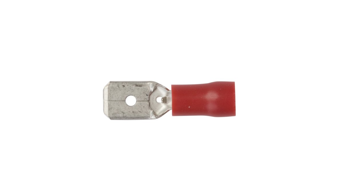 Ergom Wsuwka izolowana WI 6,3-1/0,8 PCV E10KN-03020102501 /100szt./ E10KN-03020102501