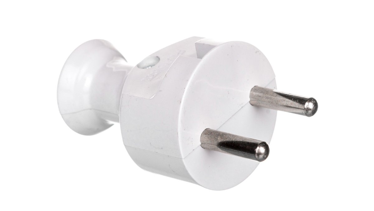 Orno Wtyczka WT-21 2P Biały