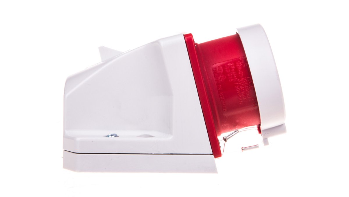 PCE Wtyczka odbiornikowa z zatyczką 16A 5P 400V czerwona IP44 515-6t 515-6t