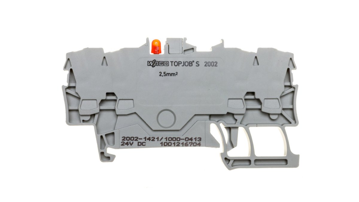 Wago Złączka 4-przewodowa 2,5mm2 z LED czerwona TOPJOBS 2002-1421/1000-413 2002-1421/1000-413