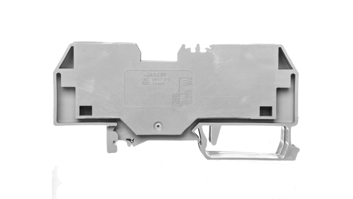 WAGO Terminal przepustowy WAGO 12 mm Sprężynowe Alokacja L szary 283-901 20 szt 283-901