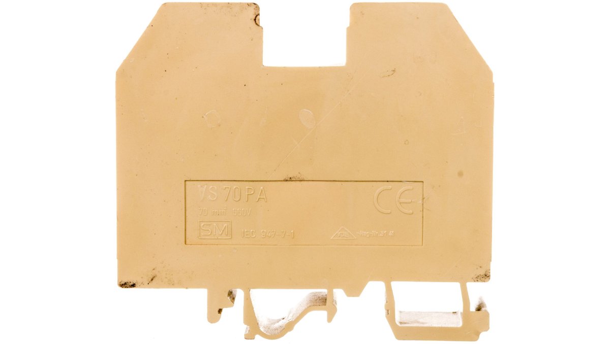 ETI polam Złączka szynowa gwintowa 70mm2 beżowa VS 70 PA 003901188 003901188