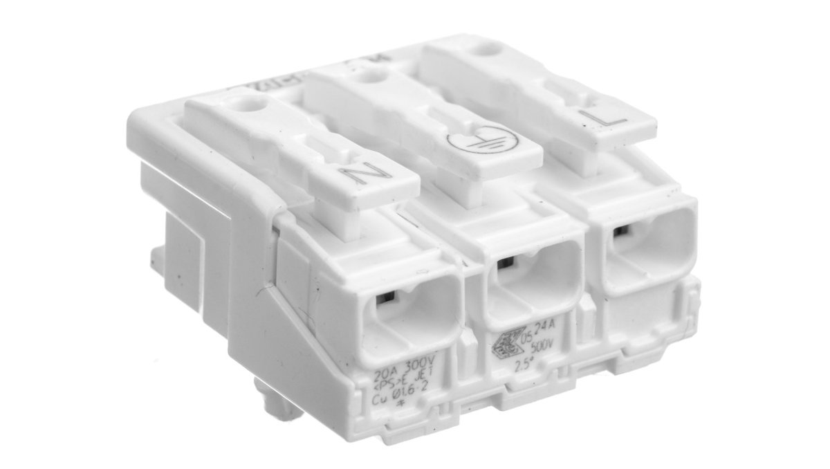 WAGO Złącze zasilające WAGO 294-5013 0.5-1.5 mm Ilość PIN 3 500 szt biały