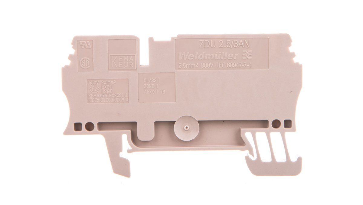 Weidmuller Złączka ZDU 2.5/3AN 1608540000 1608540000