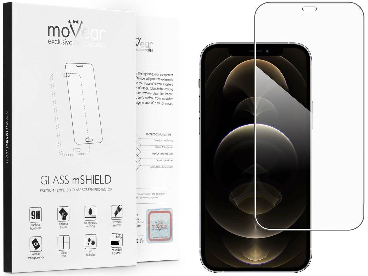 moVear 2.5D - Szkło hartowane do Apple iPhone 12 Pro Max (6.7