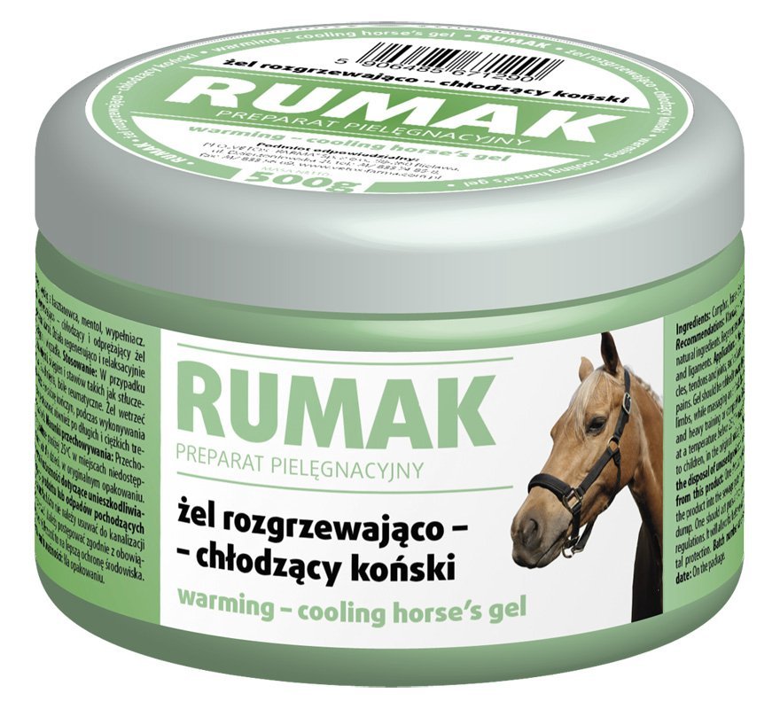 Vetos-farma Vetos-Farma RUMAK (żel rozgrzewająco-chłodzący) 500g
