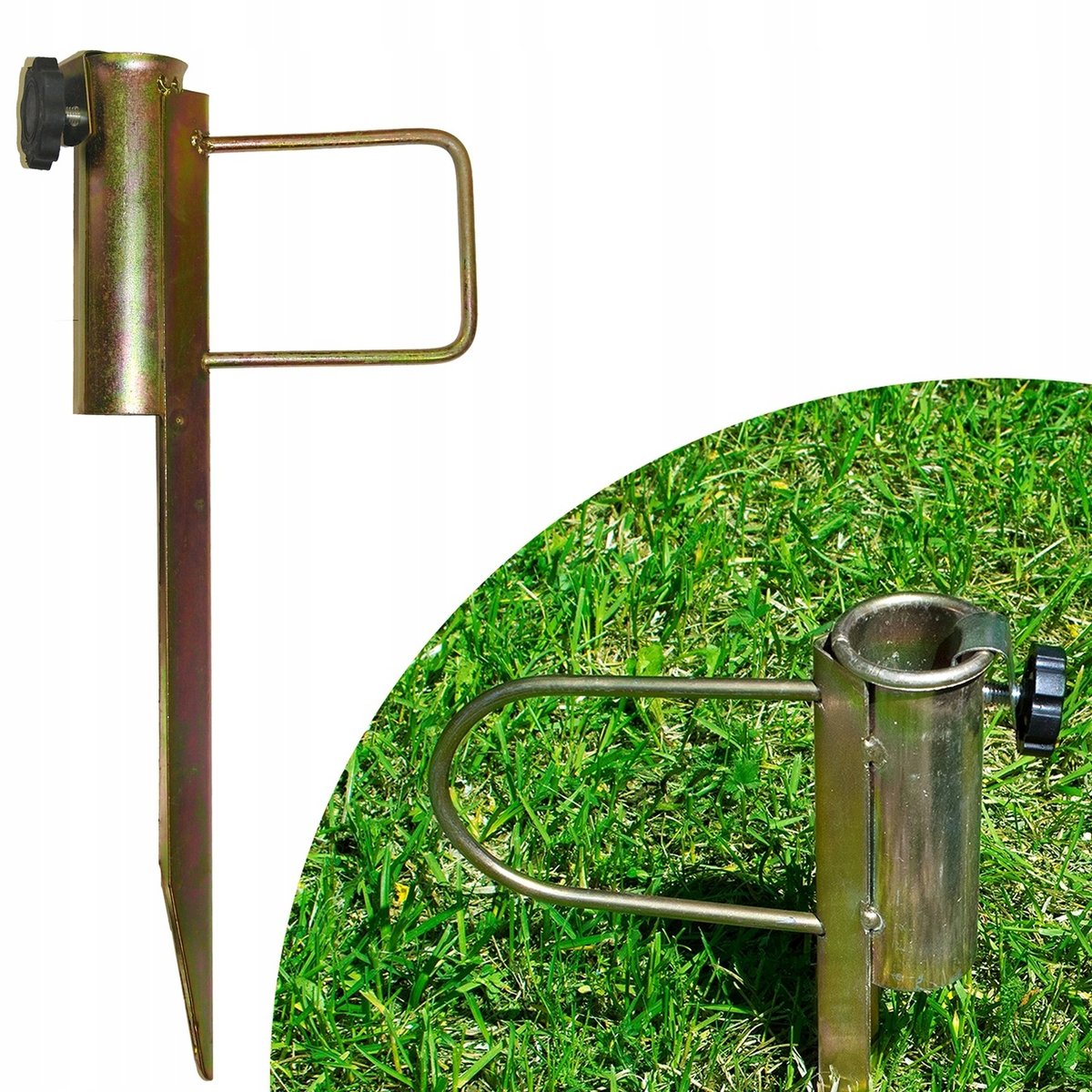 STOJAK na parasol PODSTAWA ogrodowy plażowy