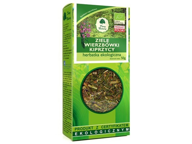 Dary Natury Wierzbówka kiprzyca ziele (Epilobium angustifolium) EKO 50g