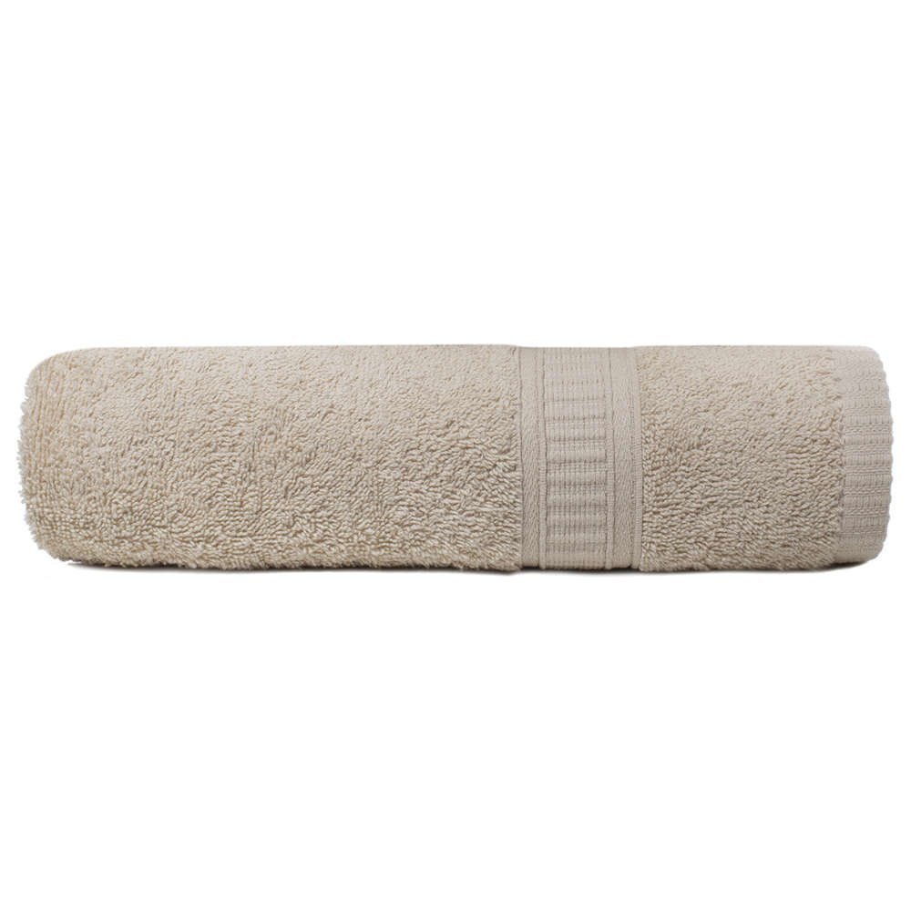ZARATEX Sp. z o.o. Ręcznik Bawełniany 500 GSM Charlie Beż 50x90 1213845