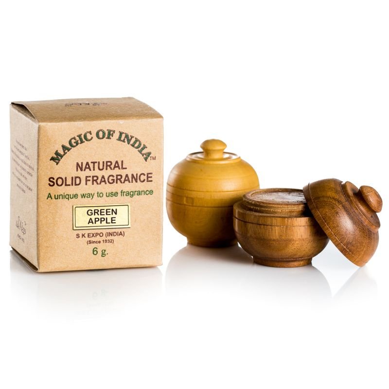 Magic of India, Green Apple, Perfumy w kremie, 6g