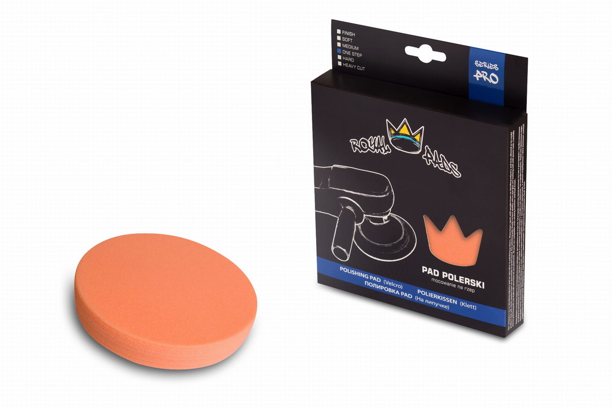 Royal Pads Pro One Step Polishing  pad polerski do jednoetapowej korekty, one step 80mm