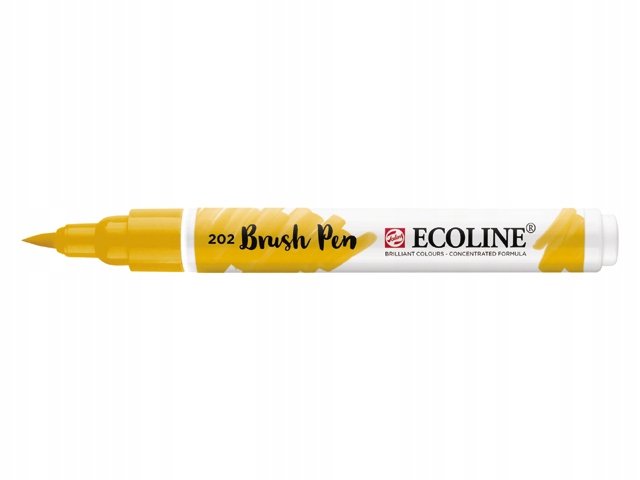 Talens PISAK ECOLINE BRUSH PEN: 202 DEEP YELLOW 11502020